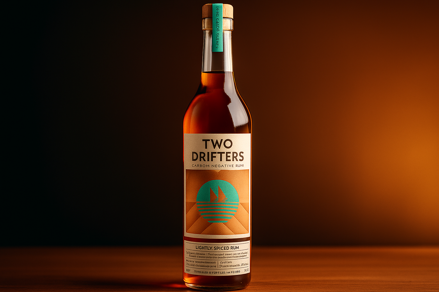 Two Drifters Lightly Spiced Rum 40%abv 70cl