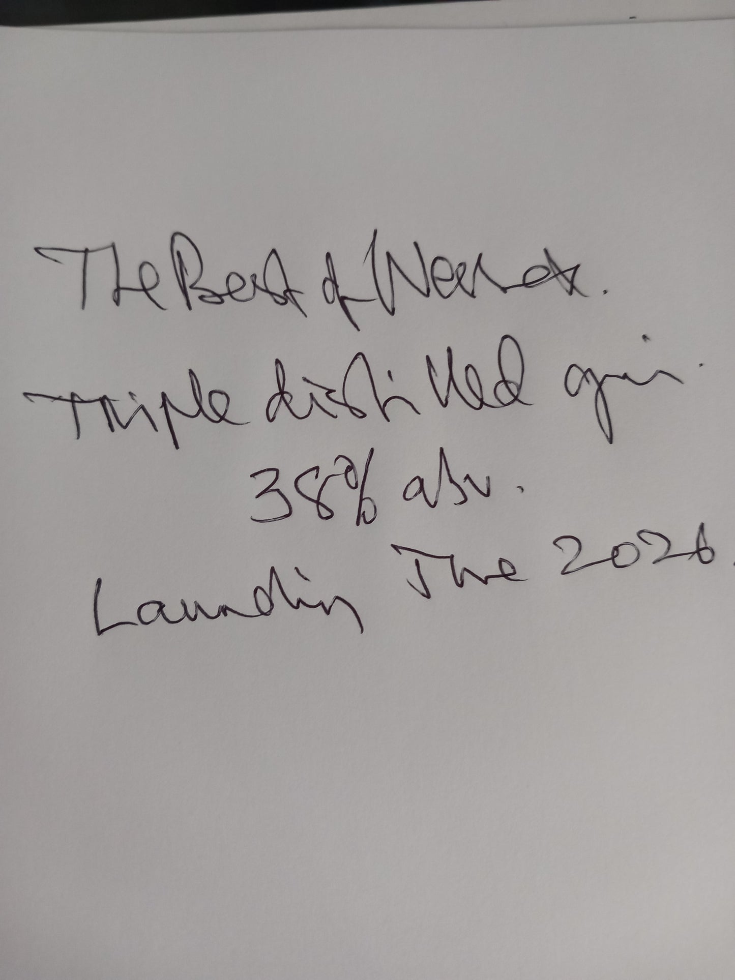 The Best of Wessex Triple Distilled Gin 38% abv