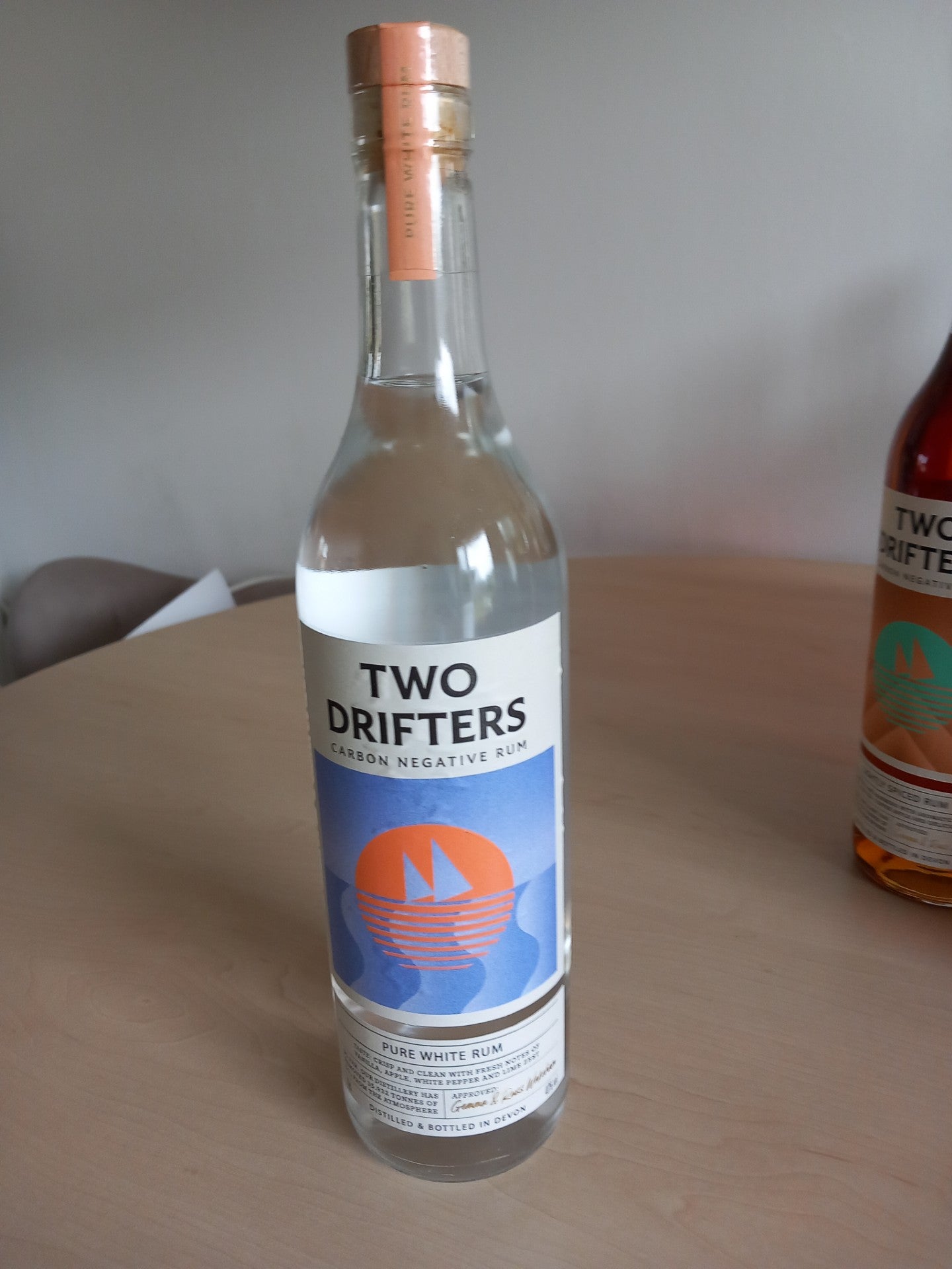 Two Drifters Pure White Rum 40%abv 70cl