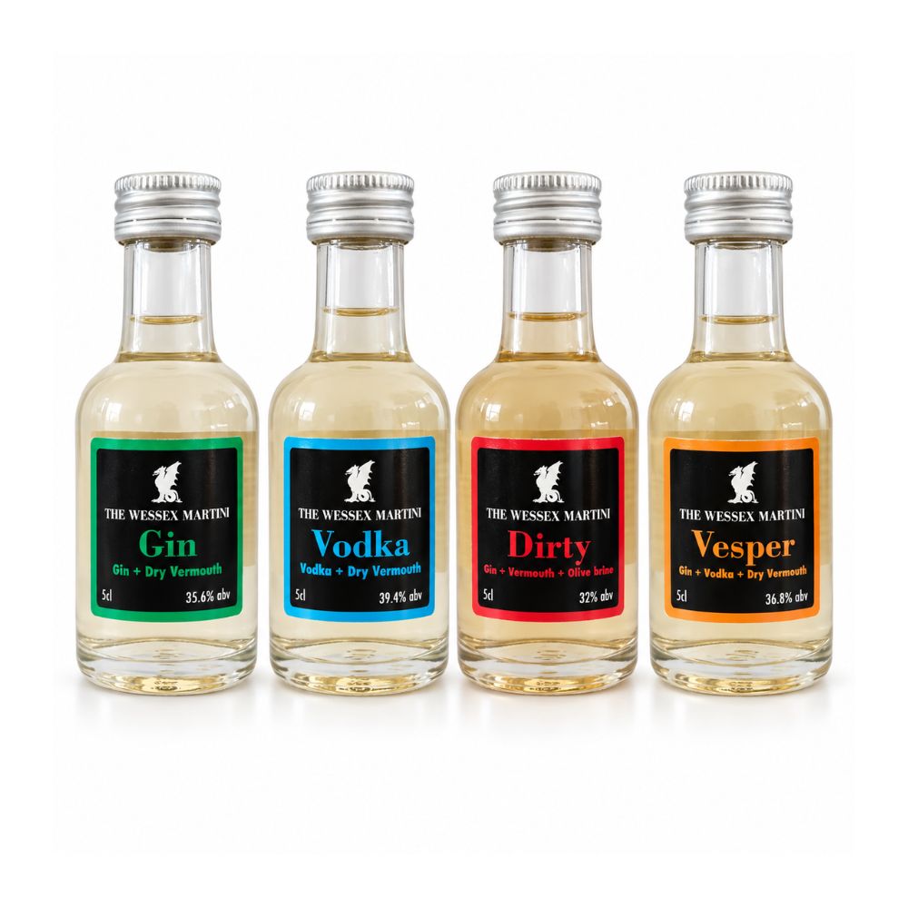 The Wessex Martini Miniature Collection | 4 x 5cl