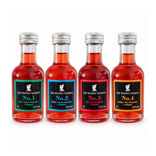 The Wessex Negroni Miniature Collection | 4 x 5cl